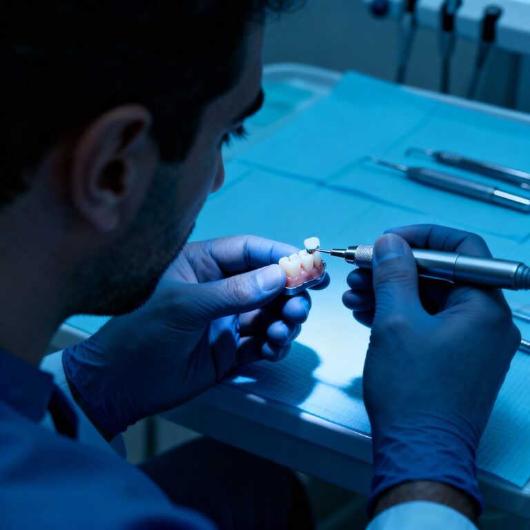 الحشوات التجميلية وإعادة بناء الأسنان