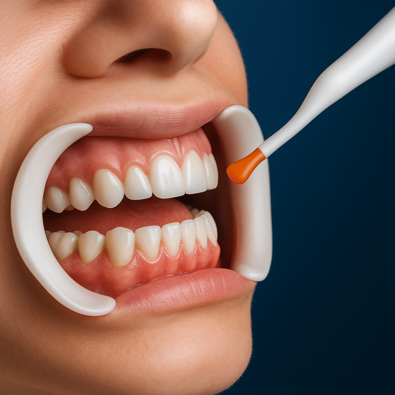 علاج وتجميل وتوريد اللثة بالليزر